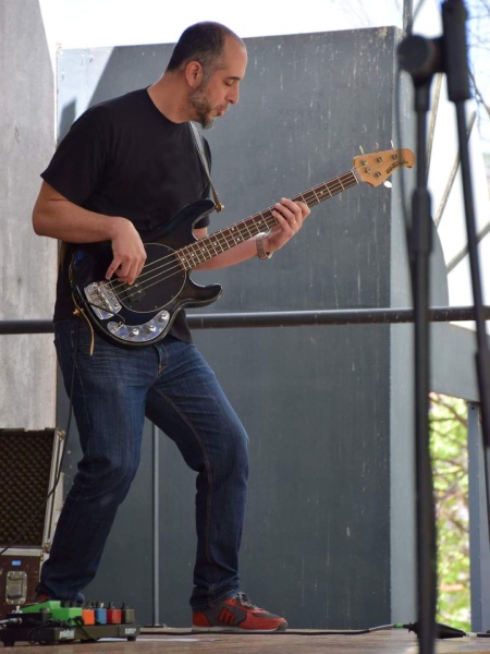 Joseba Sánchez, profesor de bajo eléctrico